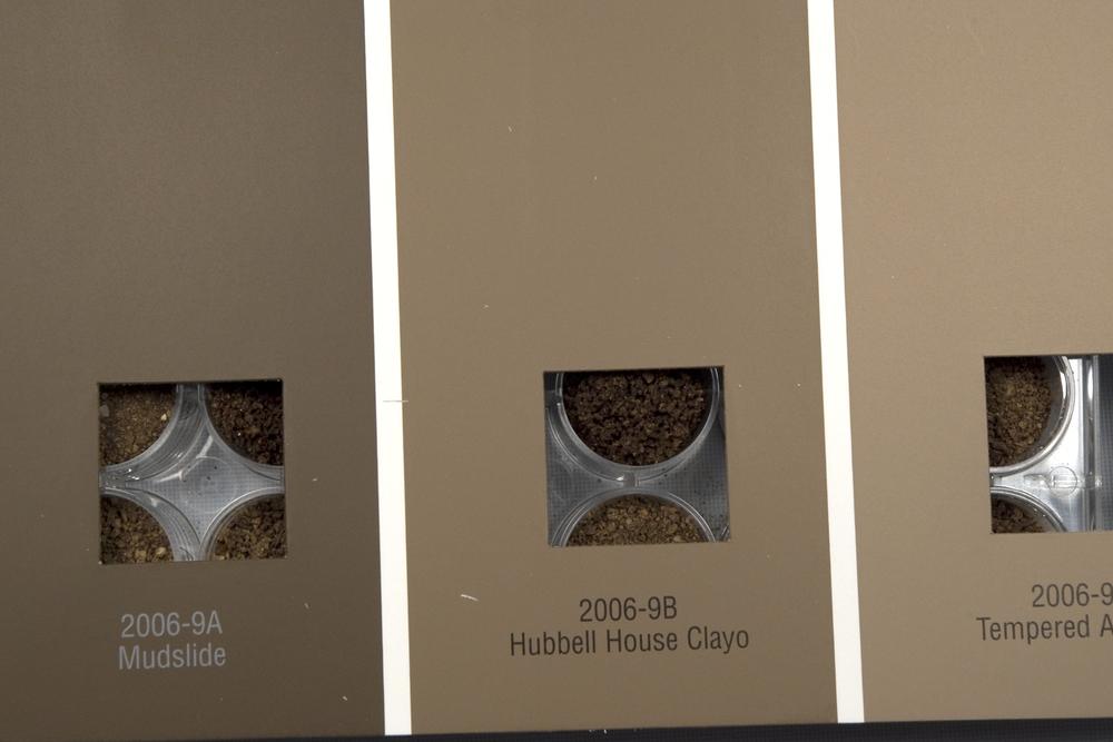 Comparing paint chip samples against a soil specimen