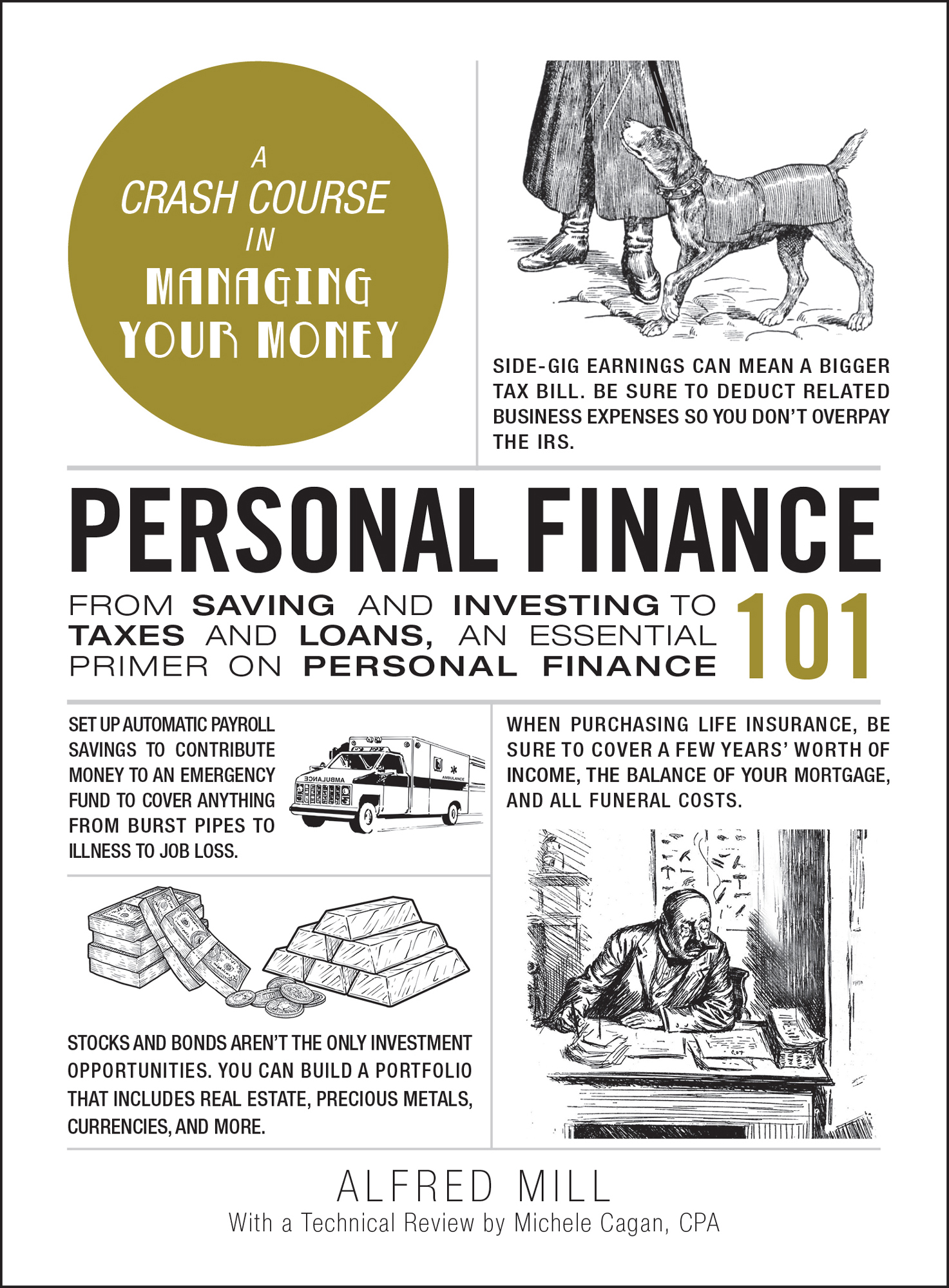 Cover: Personal Finance 101, by Alfred Mill; Michele Cagan, CPA