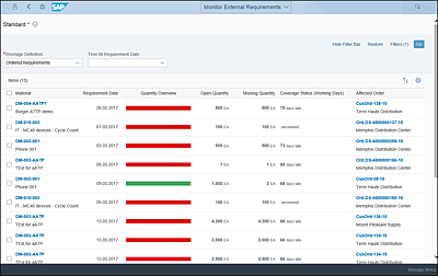 Monitor External Requirements App