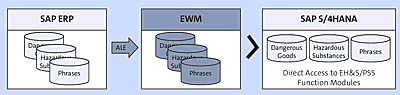 Dangerous Goods, Hazardous Substances, and Phrases Master Data Integration in Embedded EWM