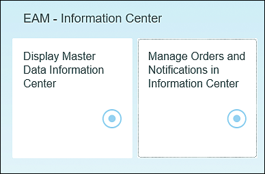 EAM - Information Center App Offerings