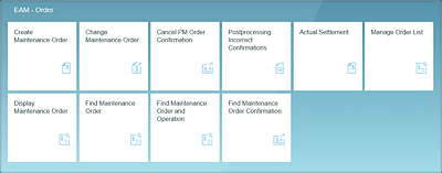 EAM Maintenance Order App Suite