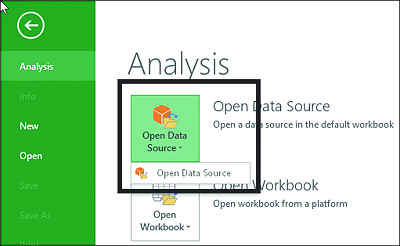 Select Data Source