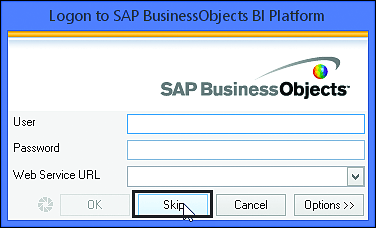 Skipping the SAP BusinessObjects BI Login