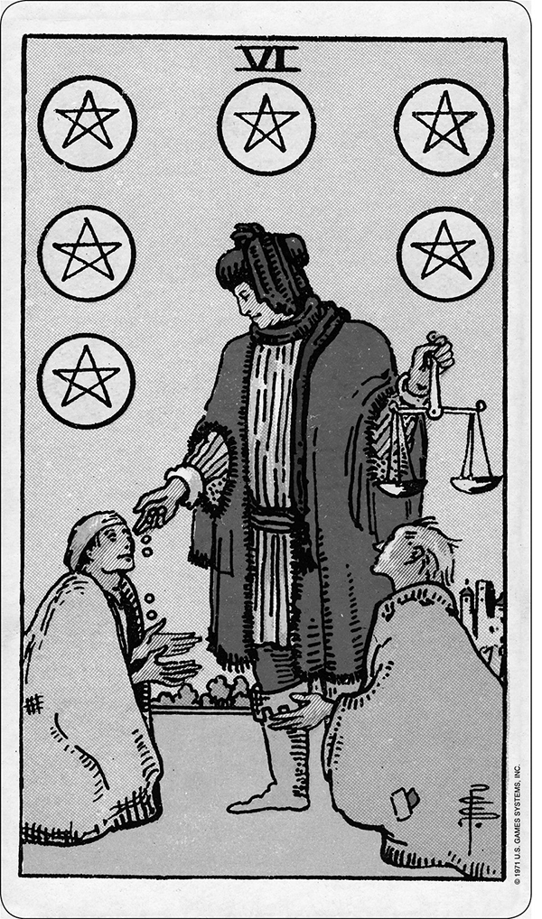 SIX OF PENTACLES