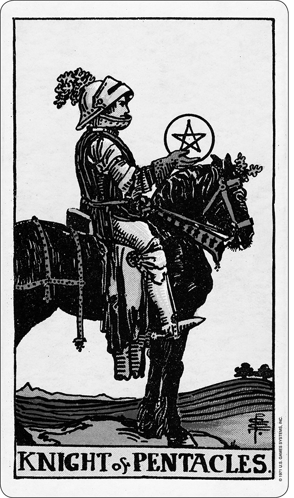 KNIGHT OF PENTACLES