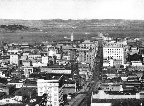 Bird's Eye View of San Francisco's Coffee District