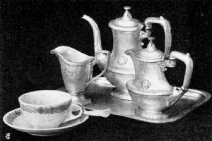 Coffee Service, Hotel Astor, New York