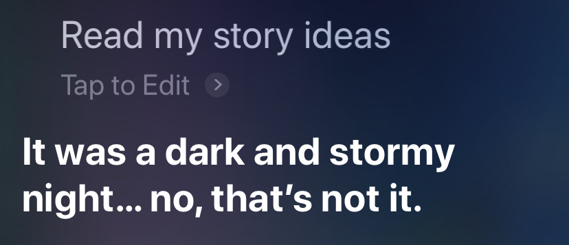 Figure 63: Make sure you include the word “note” or “notes” so Siri knows what you’re talking about.