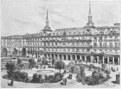 THE PLAZA MAYOR.