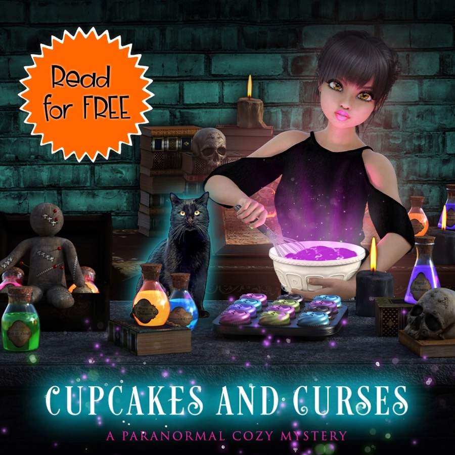 Cupcakes & Curses, a paranormal cozy mystery