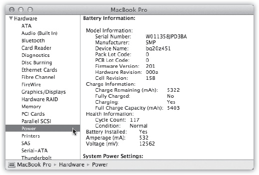 Does your MacBook’s chip run at 2 GHz or 2.6? What percentage of your external hard drive is filled up? What are the version numbers of every program installed on your Mac? Can your DVD burner burn dual-layer discs? Does your laptop have any open slots for extra RAM?