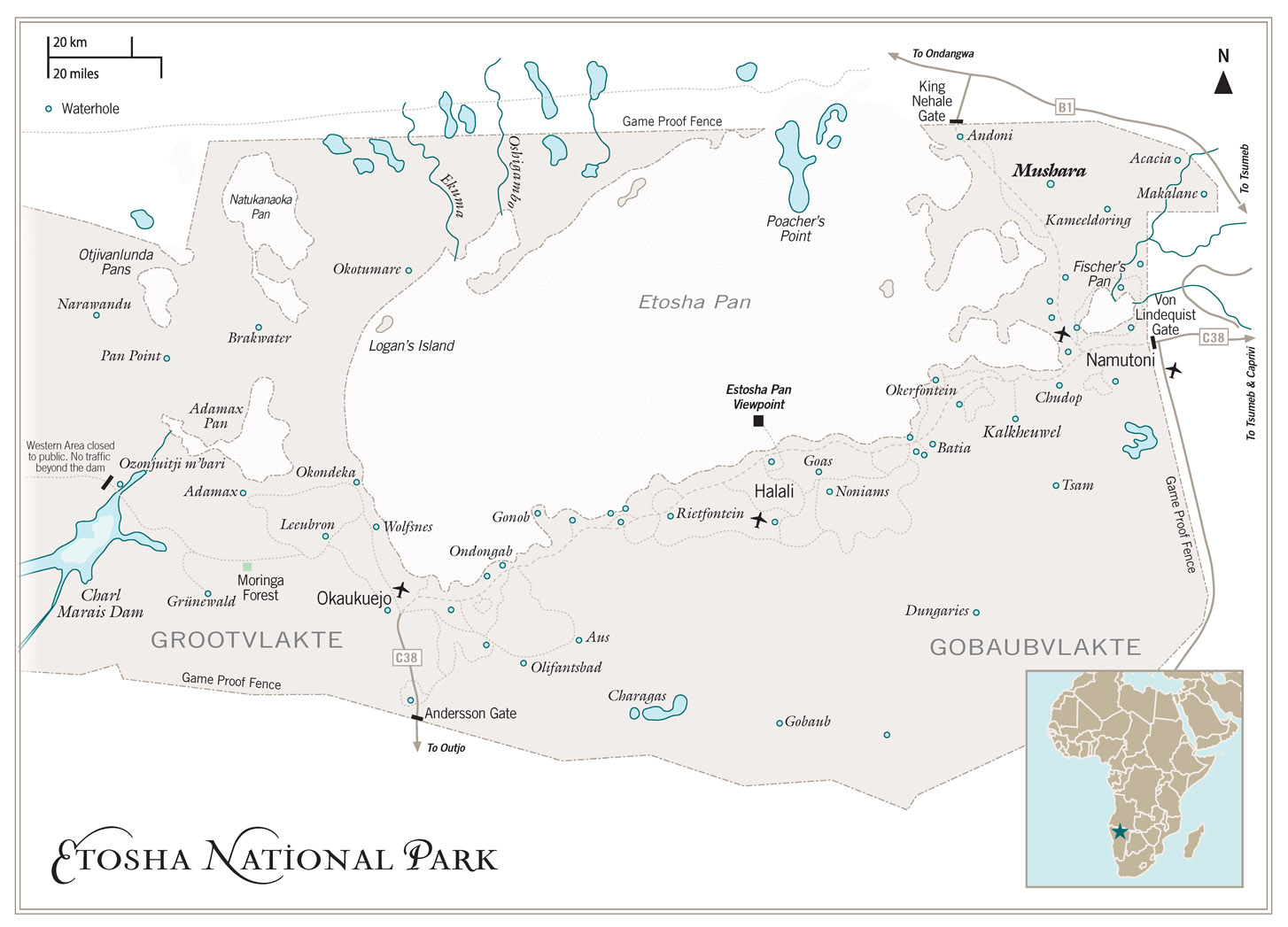 ETOSHA NATİONAL PARK