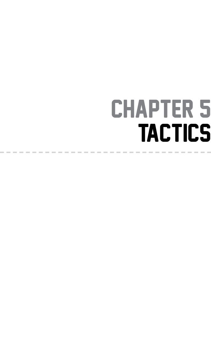 Chapter 5: Tactics