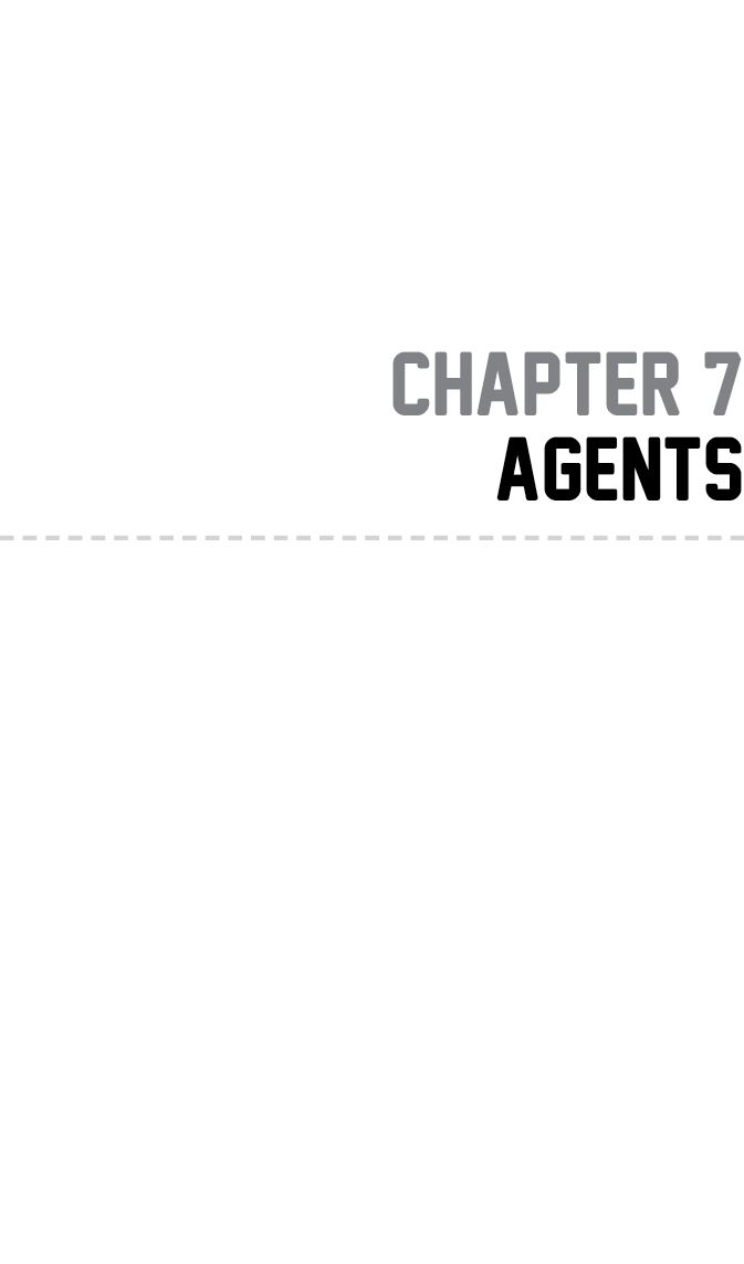 Chapter 7: Agents