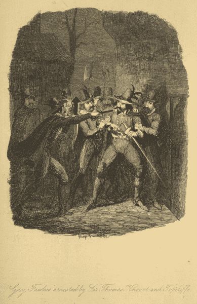 Guy Fawkes arrested by Sir Thomas Knevet and Topcliffe