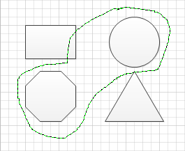 Selecting Shapes