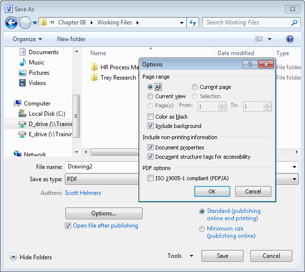 Non-Visio File Types