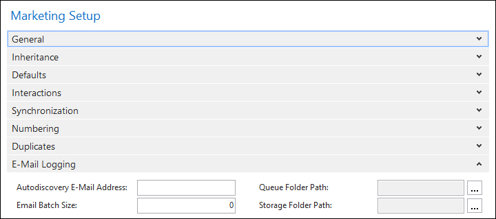 Exchange integration