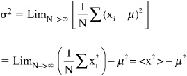 Standard Deviation and Variance