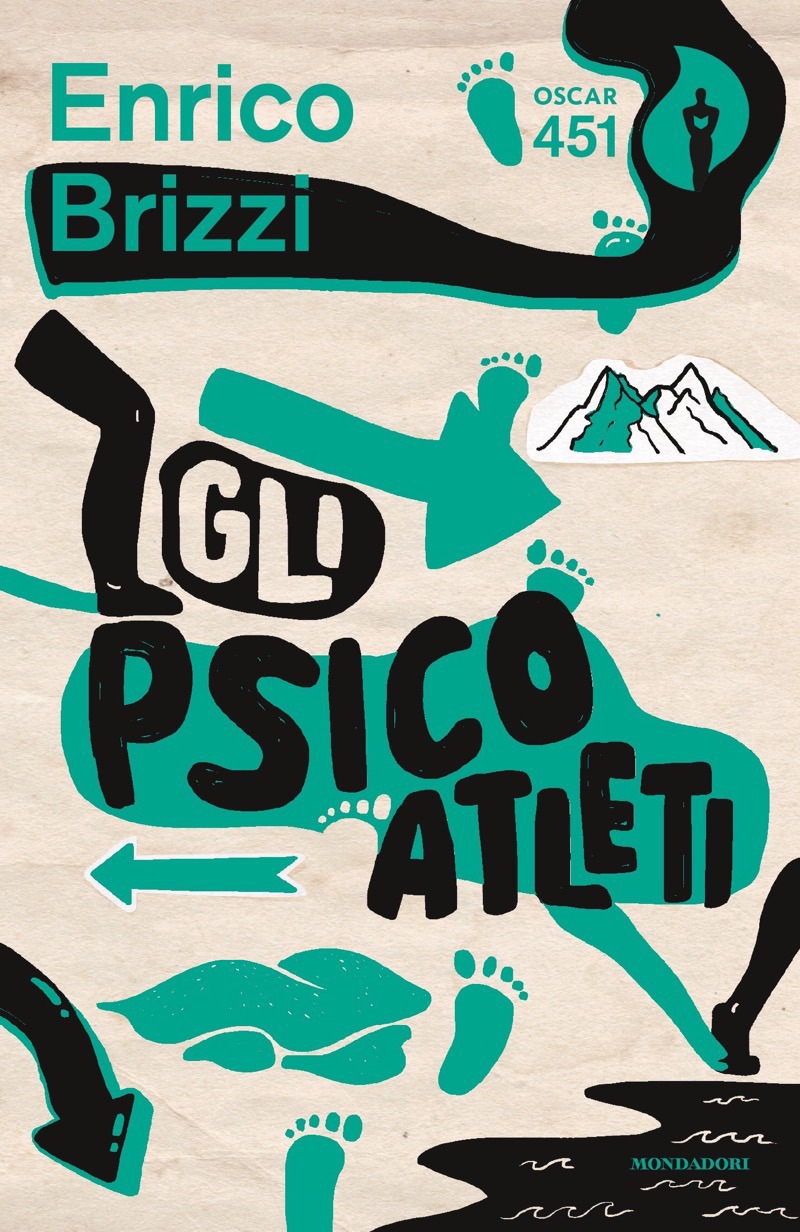 Copertina. «Gli Psicoatleti» di Enrico Brizzi