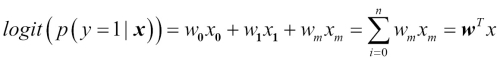 Logistic regression intuition and conditional probabilities