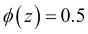 Logistic regression intuition and conditional probabilities