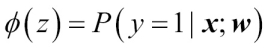 Logistic regression intuition and conditional probabilities