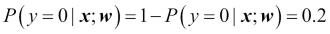 Logistic regression intuition and conditional probabilities