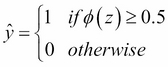 Logistic regression intuition and conditional probabilities