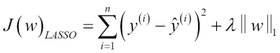 Using regularized methods for regression