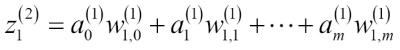 Activating a neural network via forward propagation