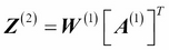 Activating a neural network via forward propagation