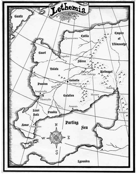 MAP OF LETHEMIA