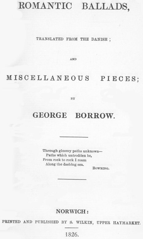 S. Wilkin 1826 title page