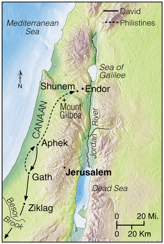 The Battle at Gilboa