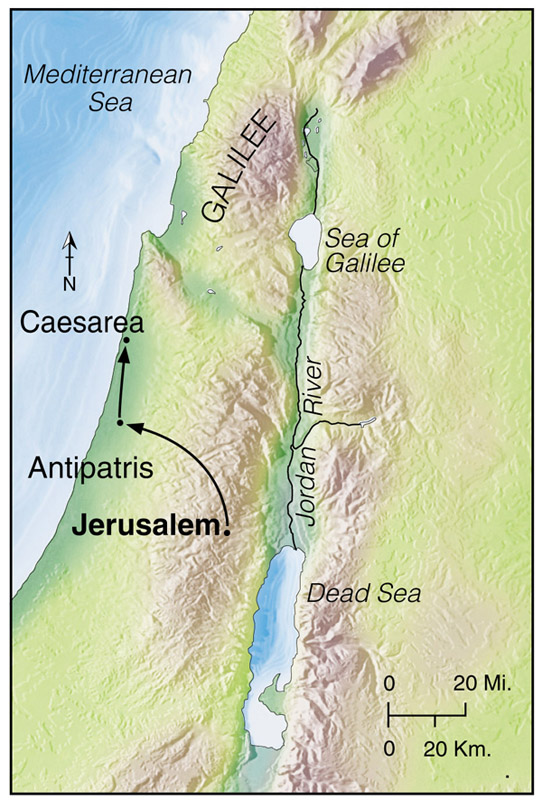 Imprisonment in Caesarea