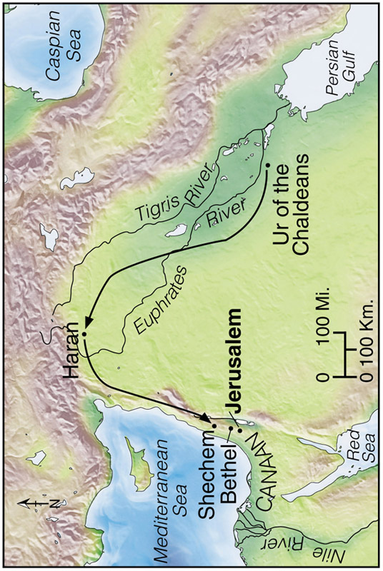 Abram’s Journey to Canaan