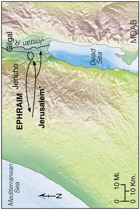 Ehud Frees Israel from Moab