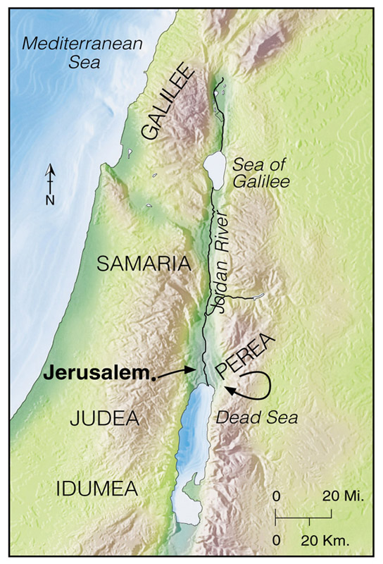 Ministry East of the Jordan