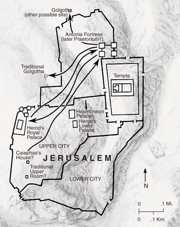 Jesus’ Trial and Crucifixion