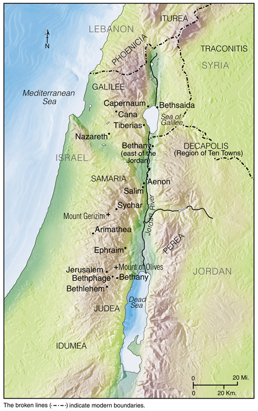 Key Places in John