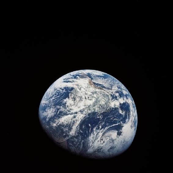 Earth from 200,000 miles