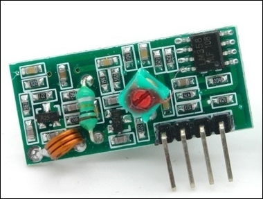 Connecting a 433-MHz receiver