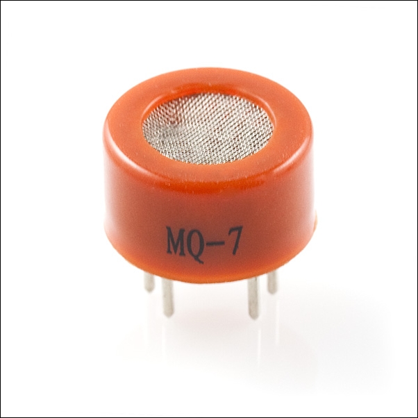 A carbon monoxide detector