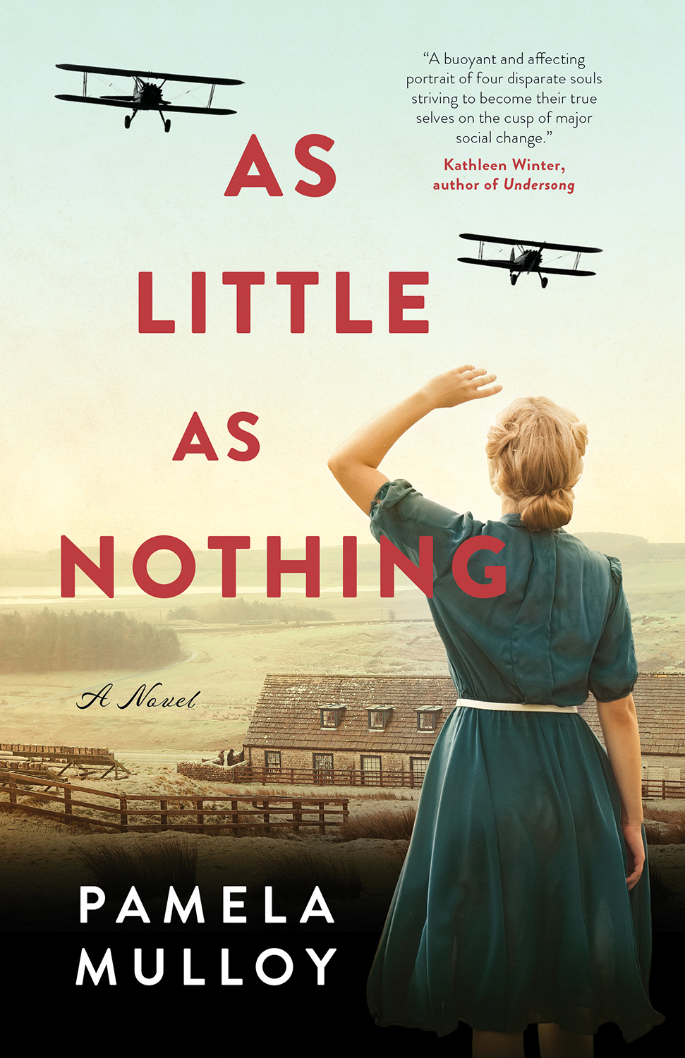 Cover: As Little As Nothing: A Novel by Pamela Mulloy.