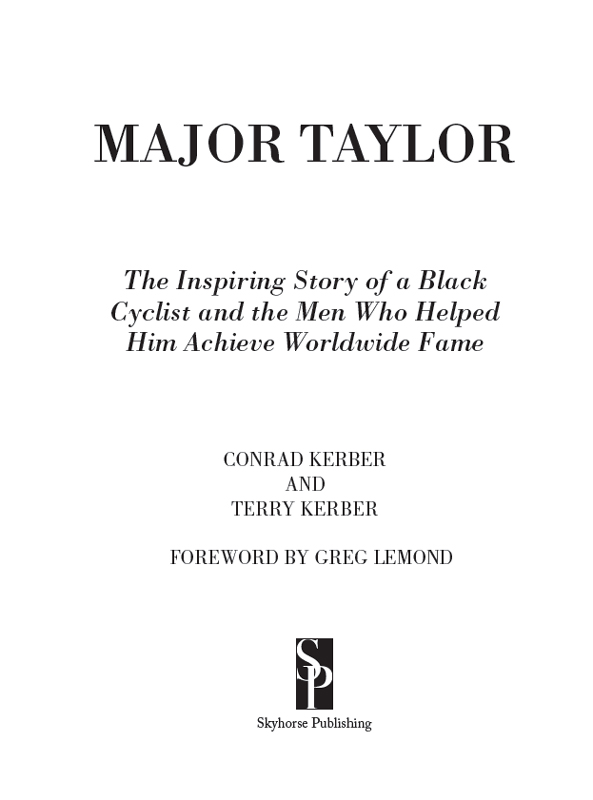 Title Page of Major Taylor