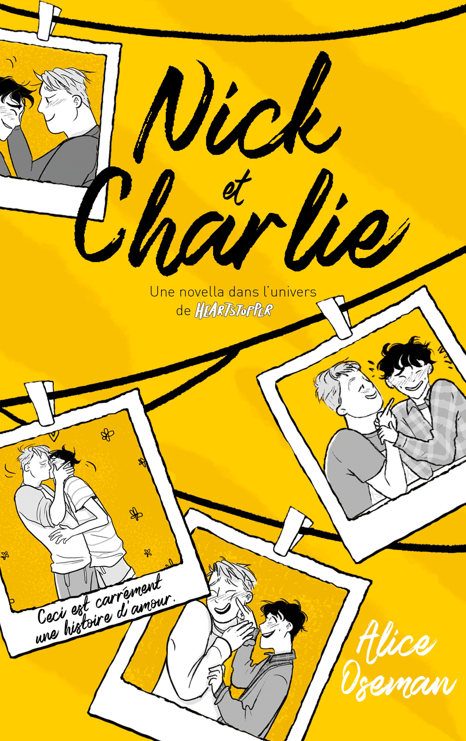 Couverture : Alice Oseman, Nick et Charlie, Hachette Jeunesse