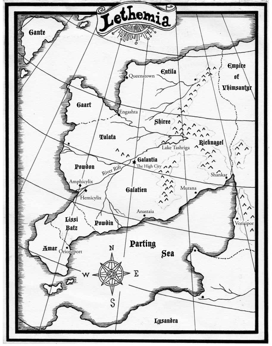 Map of Lethemia