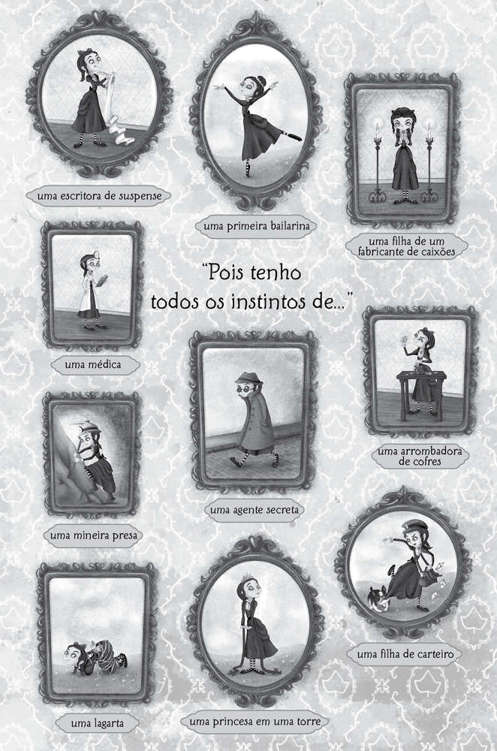 Ilustração do livro Ivy Pocket: O segredo do diamante